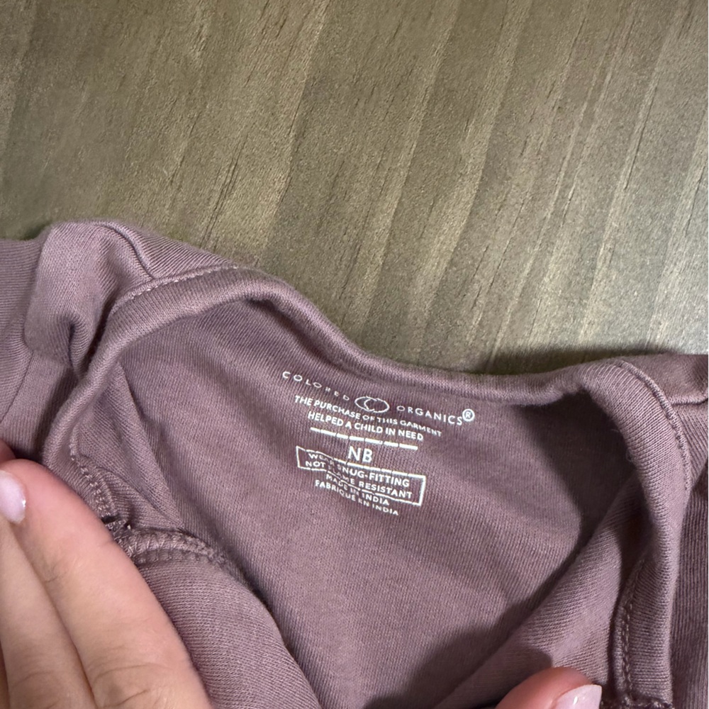 Colored Organics - NB Onesies - Picture 4 of 5
